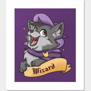 Kitty Classes - Wizard Posters and Art